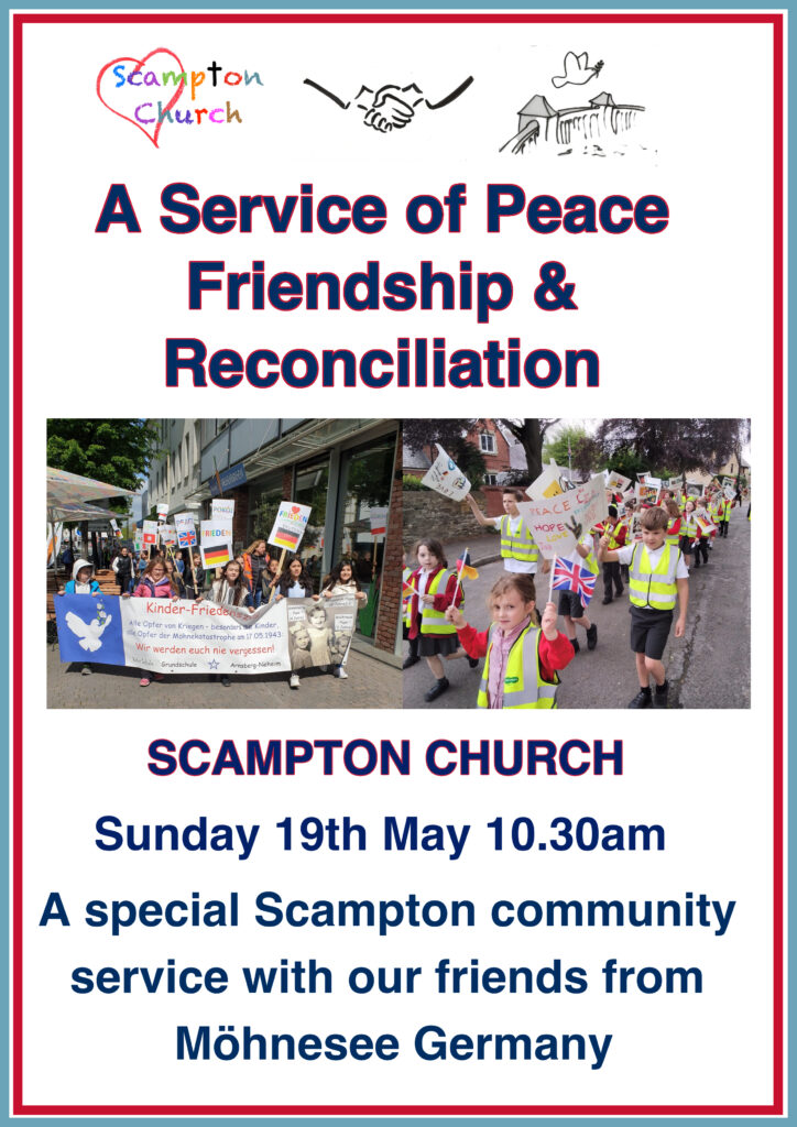 Peace service poster