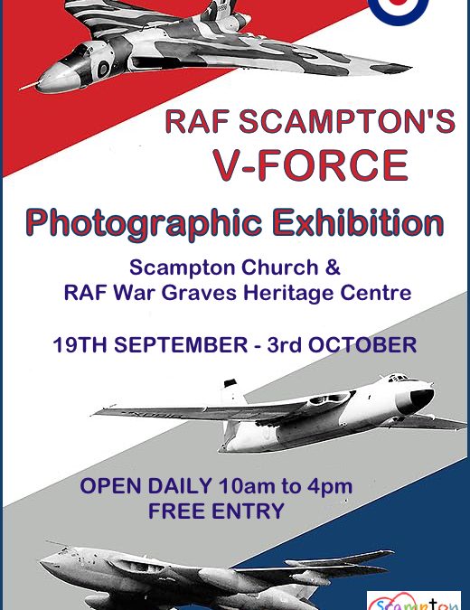 RAF Scampton’s V-Force Photographic Exhibition